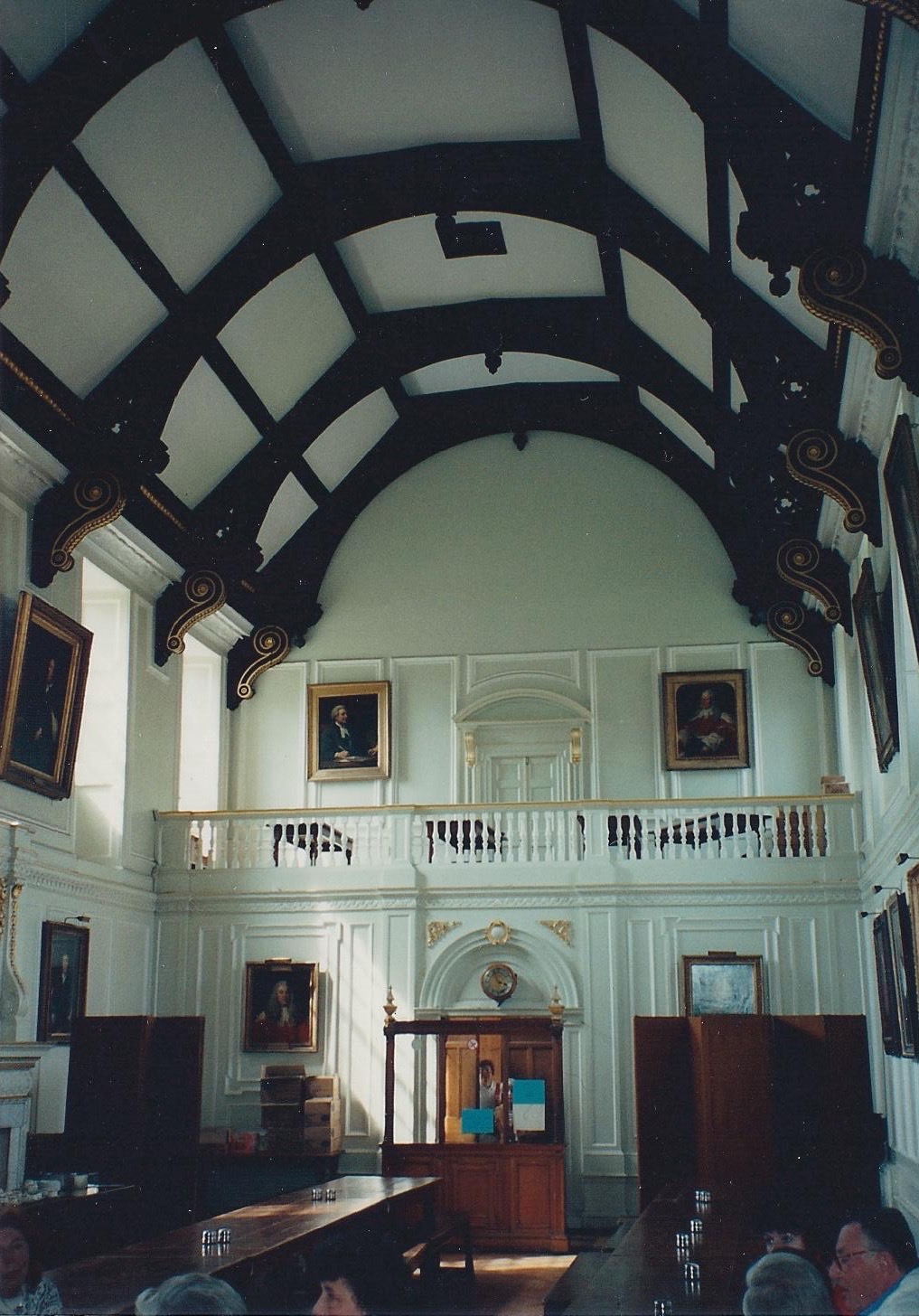 Cambridge-Dining Hall at Trinity Hall College