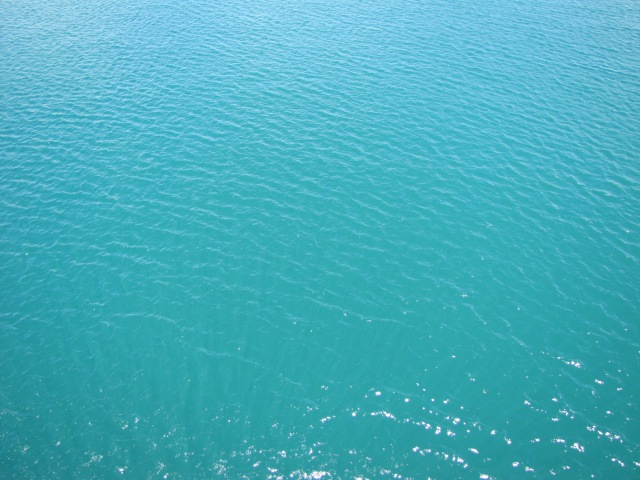 Blue-green water-Hawaii